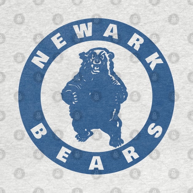 Retro Newark Bears Baseball by LocalZonly